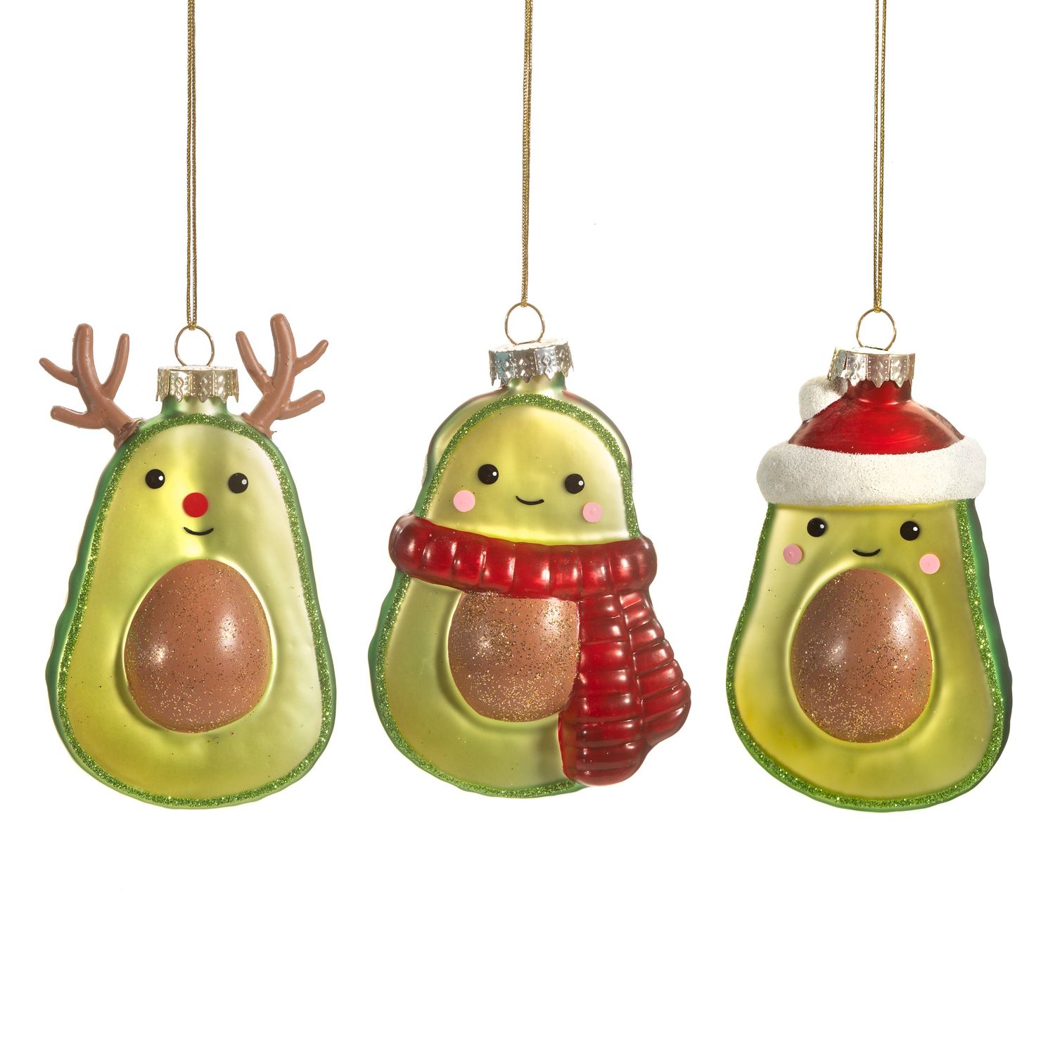 Christmas Avocado Decoration