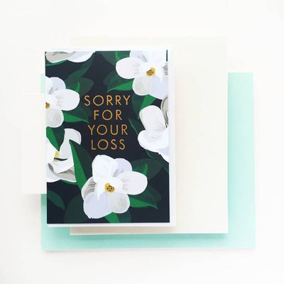 Sorry For Your Loss Sympathy Card