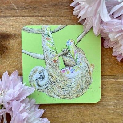 Sloth Coaster