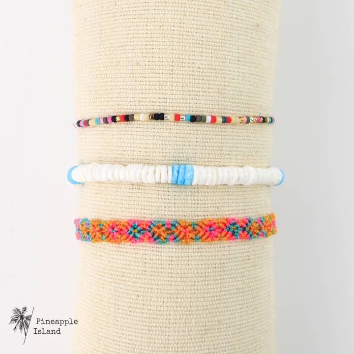 Colourful Bead Bracelet Set
