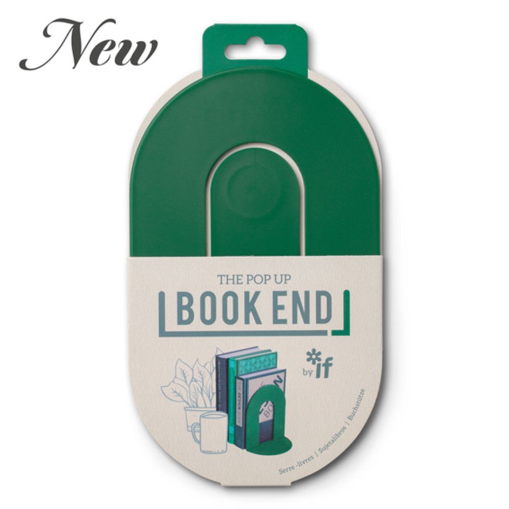 Pop Up Bookend - Forest Green