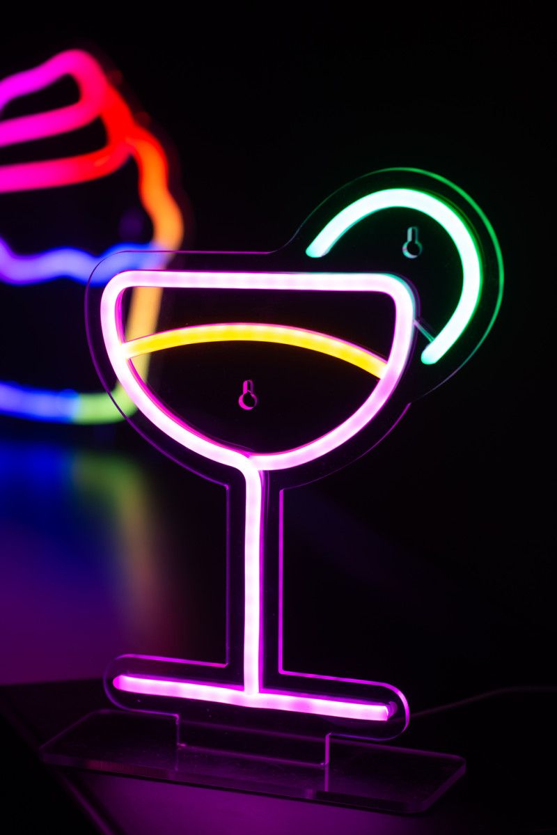 Leitmotiv Cocktail Neon Light