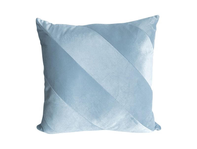 Present Time Tono Square Cushion - Soft Blue