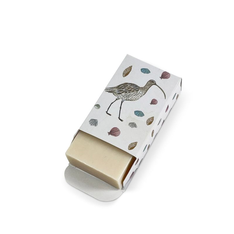 Coastal Rhubarb &amp; Ginger 100g Natural Soap (Curlew)