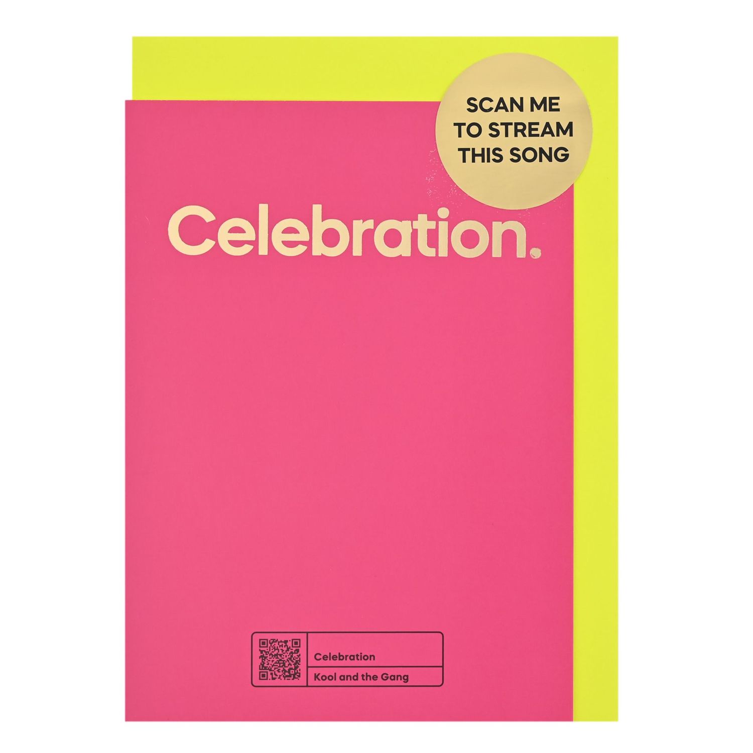 Say It With Songs Card - Celebration