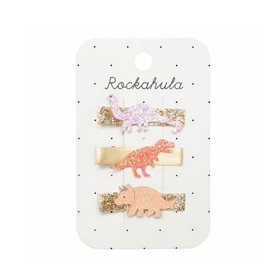 Rockahula Glitter Dinosaur Bar Clips
