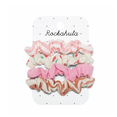 Rockahula Cherry Stripe Scrunchie Set