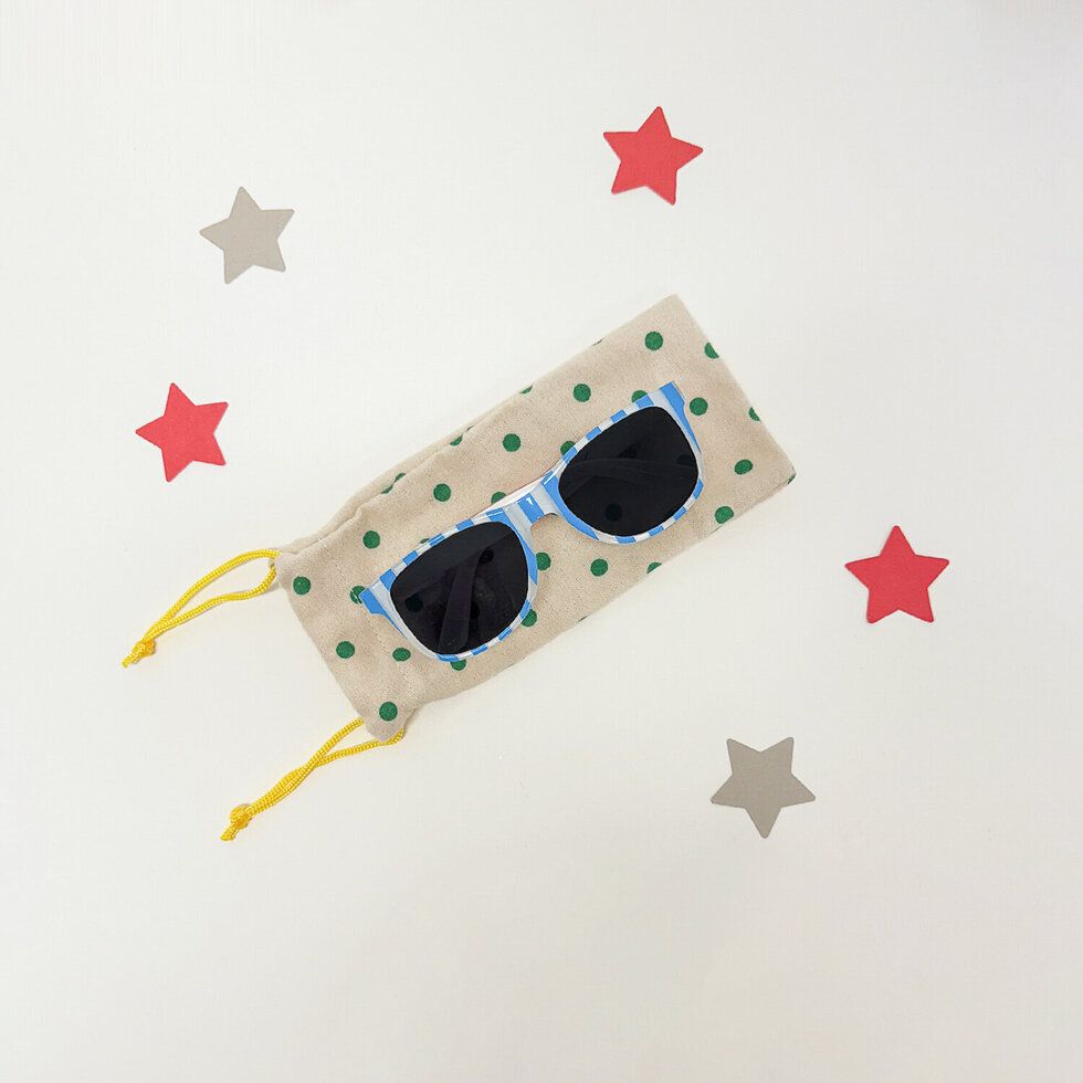 Rockahula Blue Stripe Kids Sunglasses