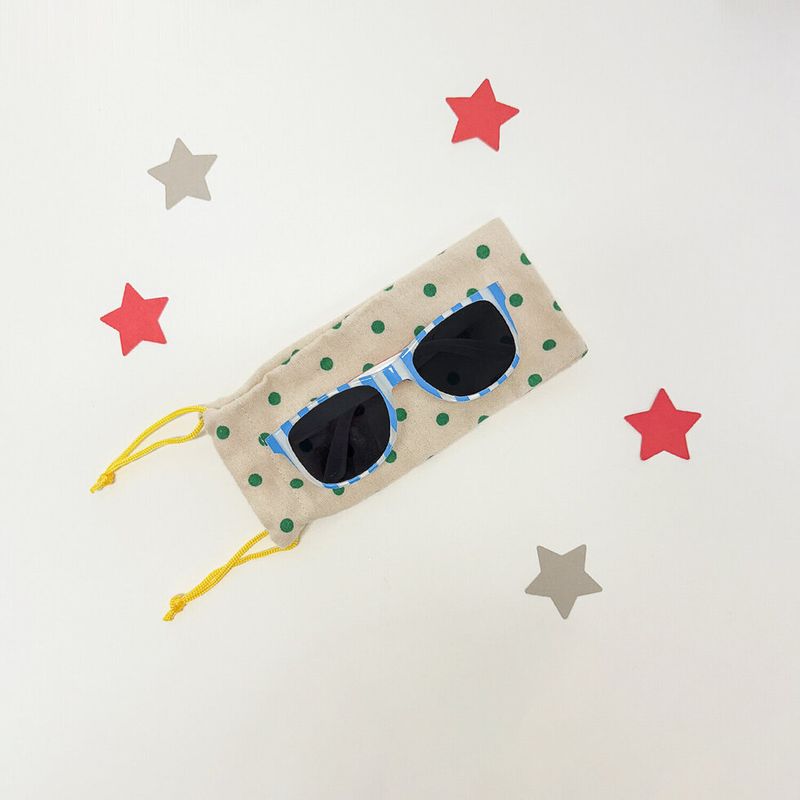 Rockahula Blue Stripe Kids' Sunglasses