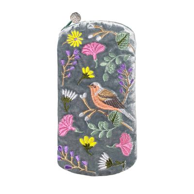 Lua Finch &amp; Flowers Glasses Purse