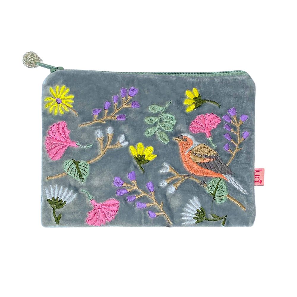 Lua Finch &amp; Flowers Purse