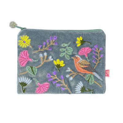 Lua Finch &amp; Flowers Purse