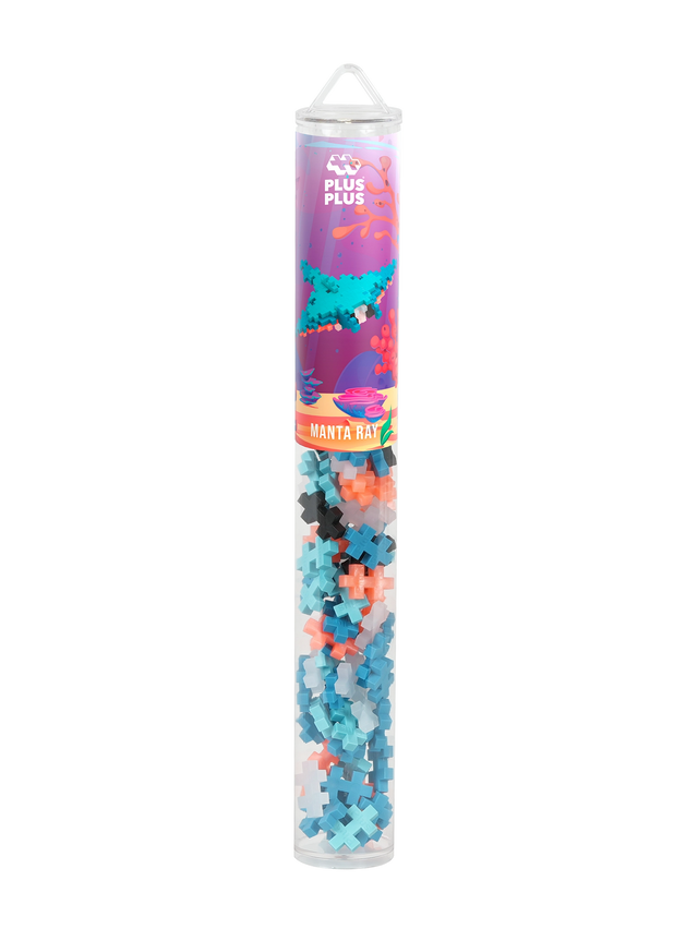 Plus Plus 100 Piece Tube - Manta Ray