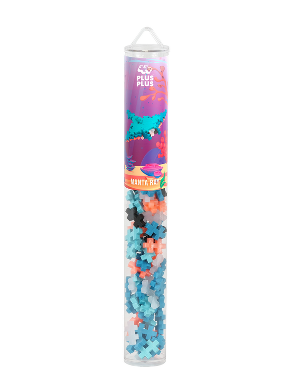Plus Plus 100 Piece Tube - Manta Ray