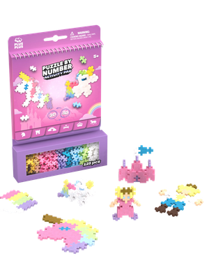 Plus Plus Puzzle By Number Activity Pad - Fairytale