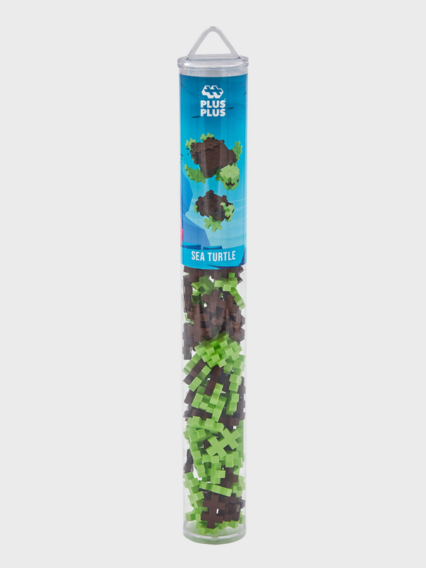Plus Plus 100 Piece Tube - Sea Turtle