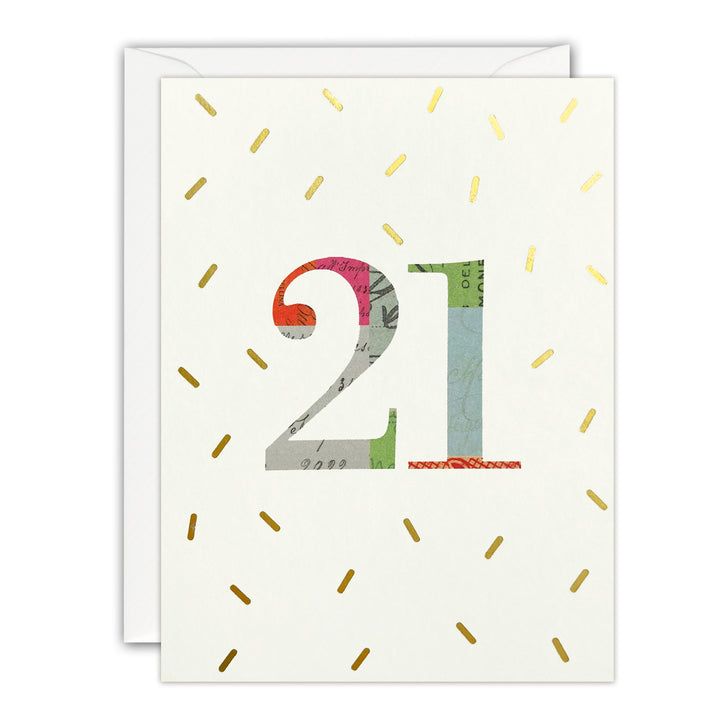 Age 21 Mini Card