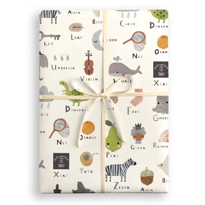 Single Sheet Wrap - Alphabet