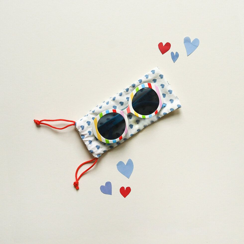 Rockahula Rainbow Stripe Kids Sunglasses