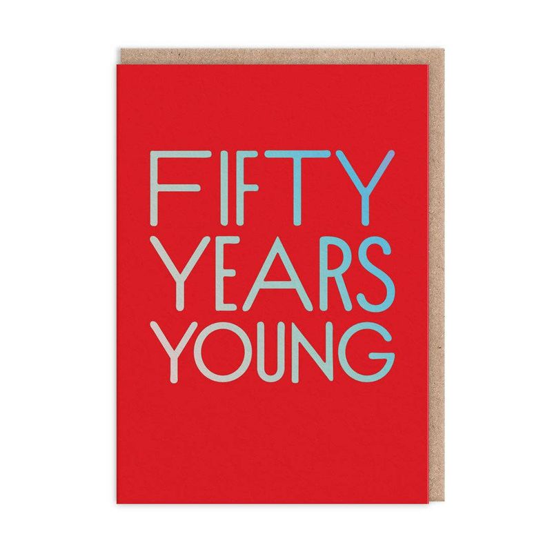 Fifty Years Young Card