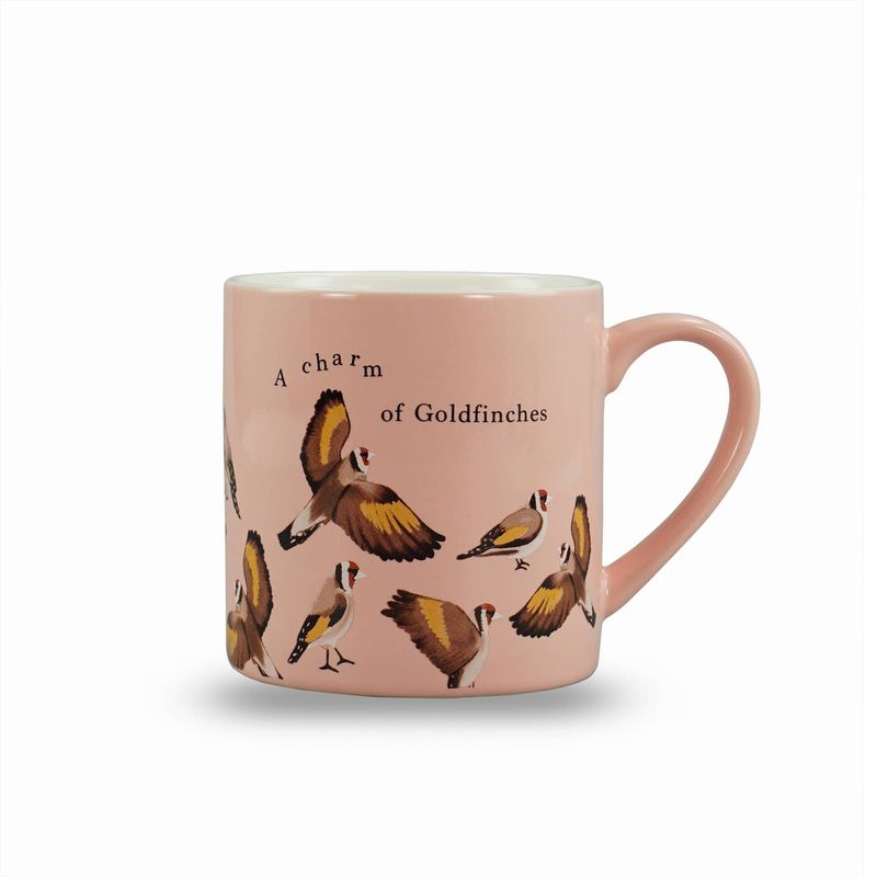 RSPB A Charm Of Goldfinches Mug