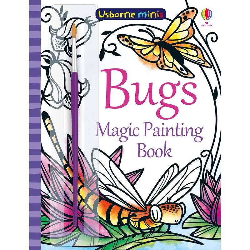Usborne Mini Book - Bugs Magic Painting