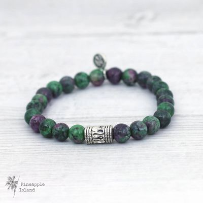 Zoisite Beaded Bracelet