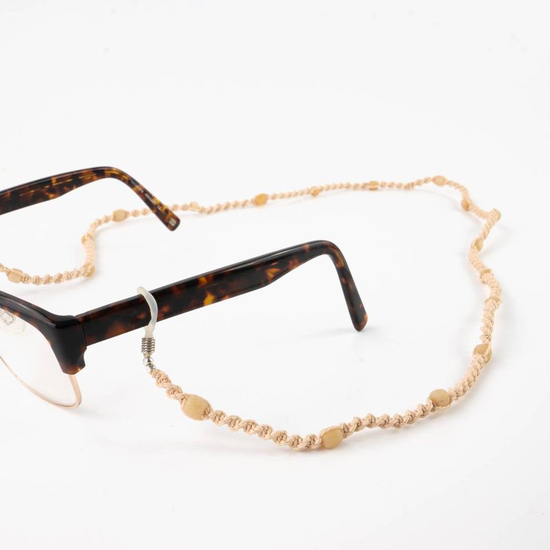 Sand Braided Sunglasses Chain