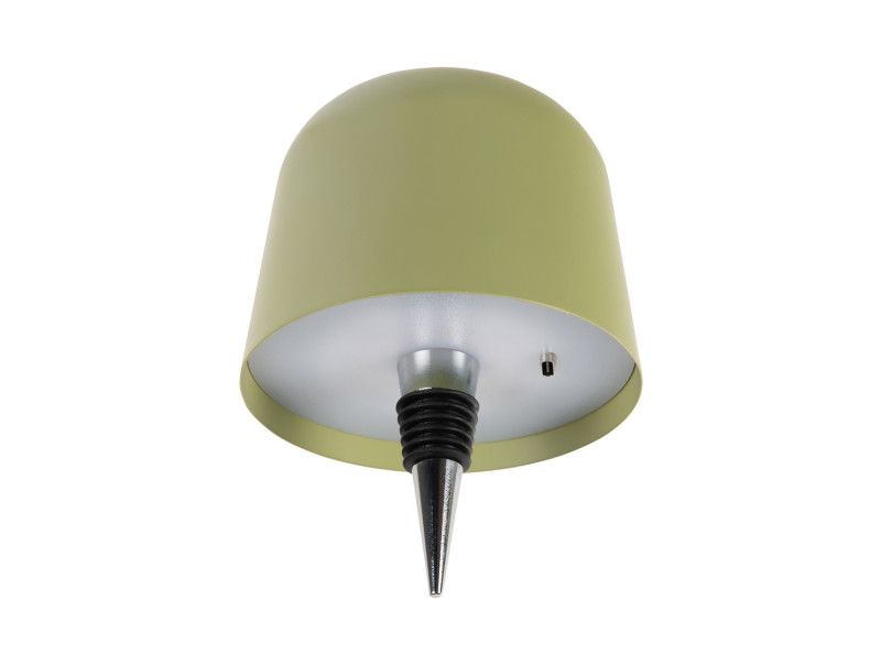 Leitmotiv Cone Hat LED Bottle Lamp - Green