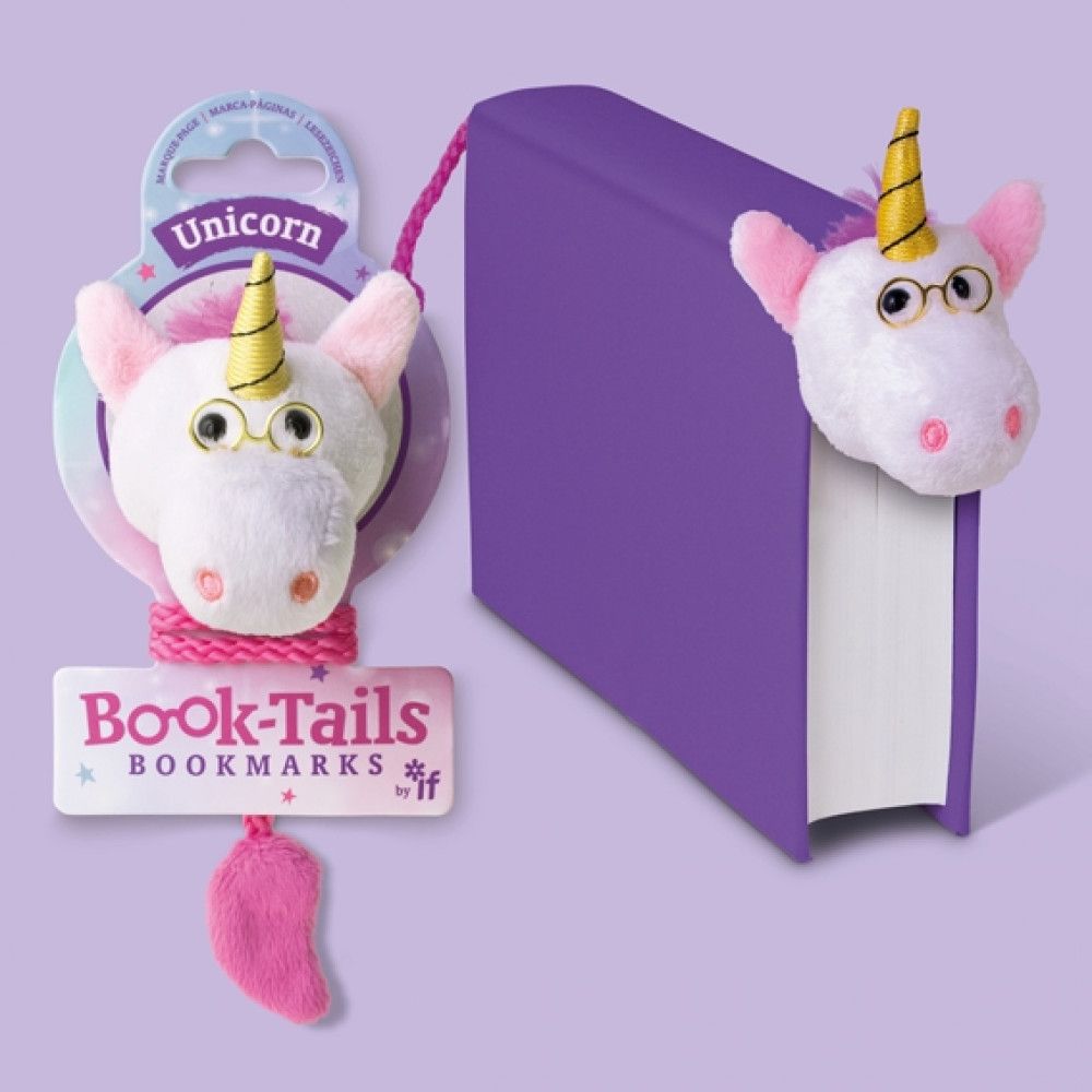 Book Tails Bookmark - Unicorn