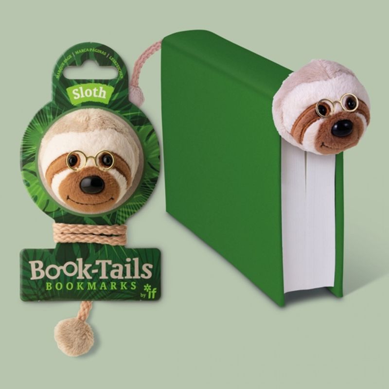 Book Tails Bookmark - Sloth