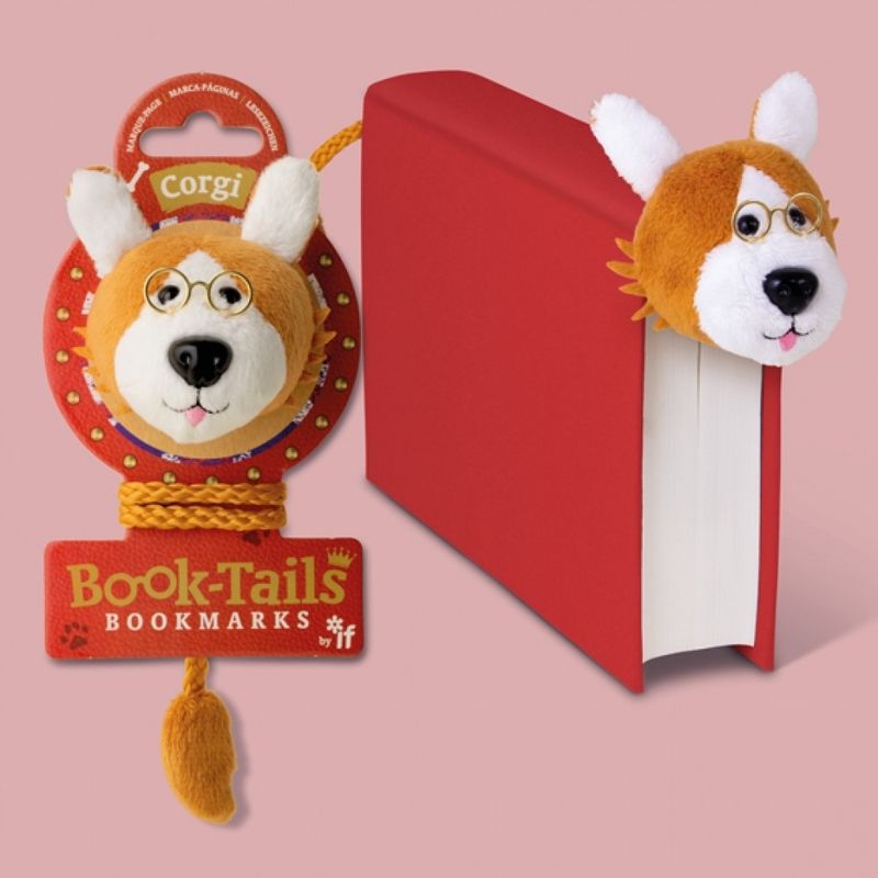 Book Tails Bookmark - Corgi