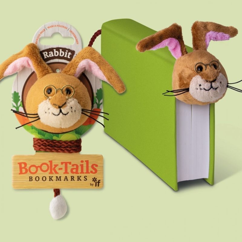 Book Tails Bookmark - Rabbit