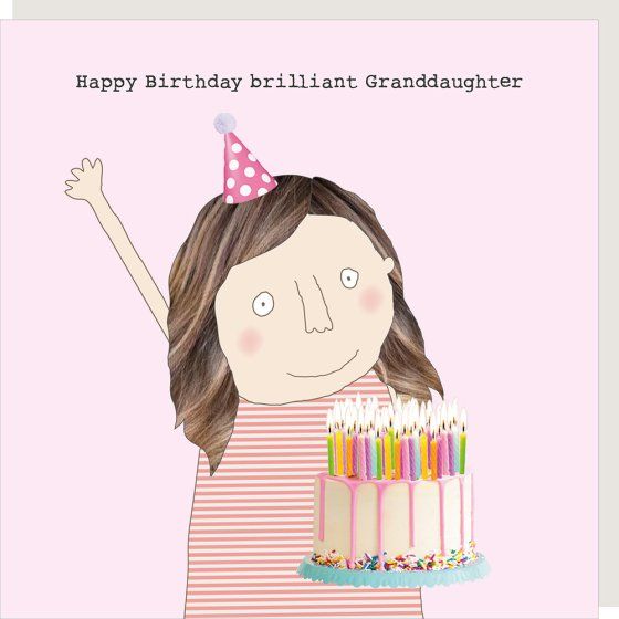 Brilliant Granddaughter Card