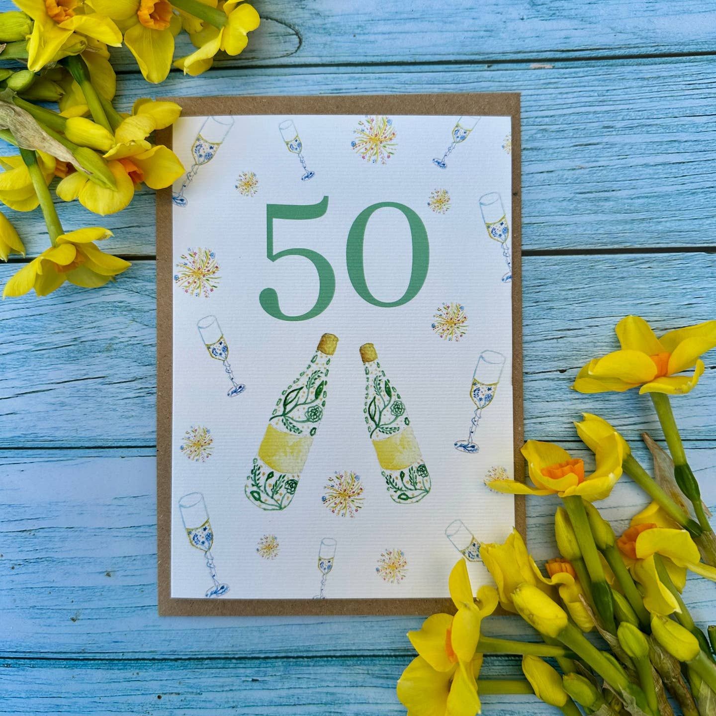 50th Birthday Card