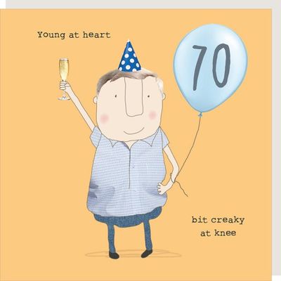 Boy 70 Creaky Card