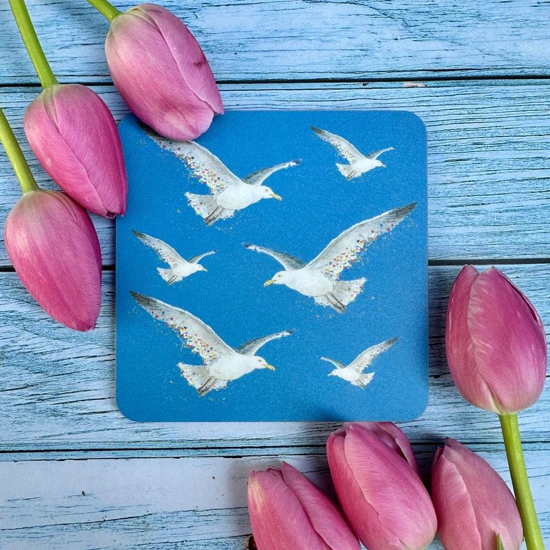 Seagulls Coaster