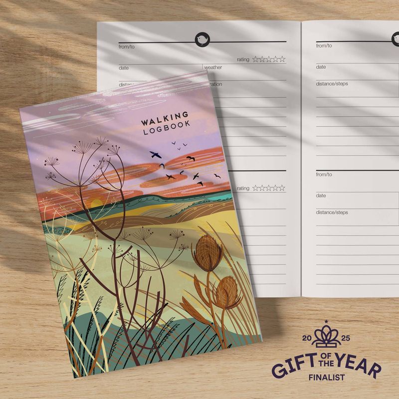 Walking Logbook - Sunset Seedpods