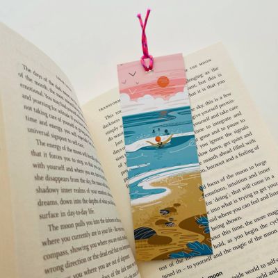 Wild Swimming &amp; Paddleboarding Bookmark
