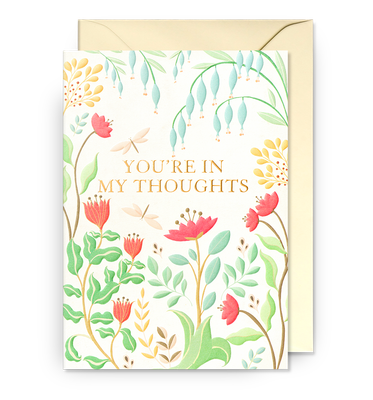 You&#39;re In My Thoughts Card