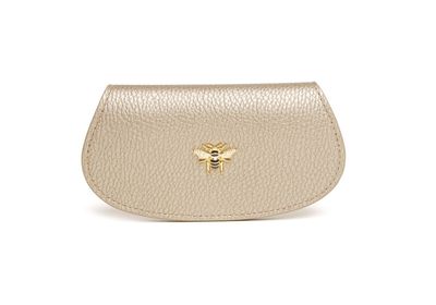 Alice Wheeler Bee Glasses Case - Bronze