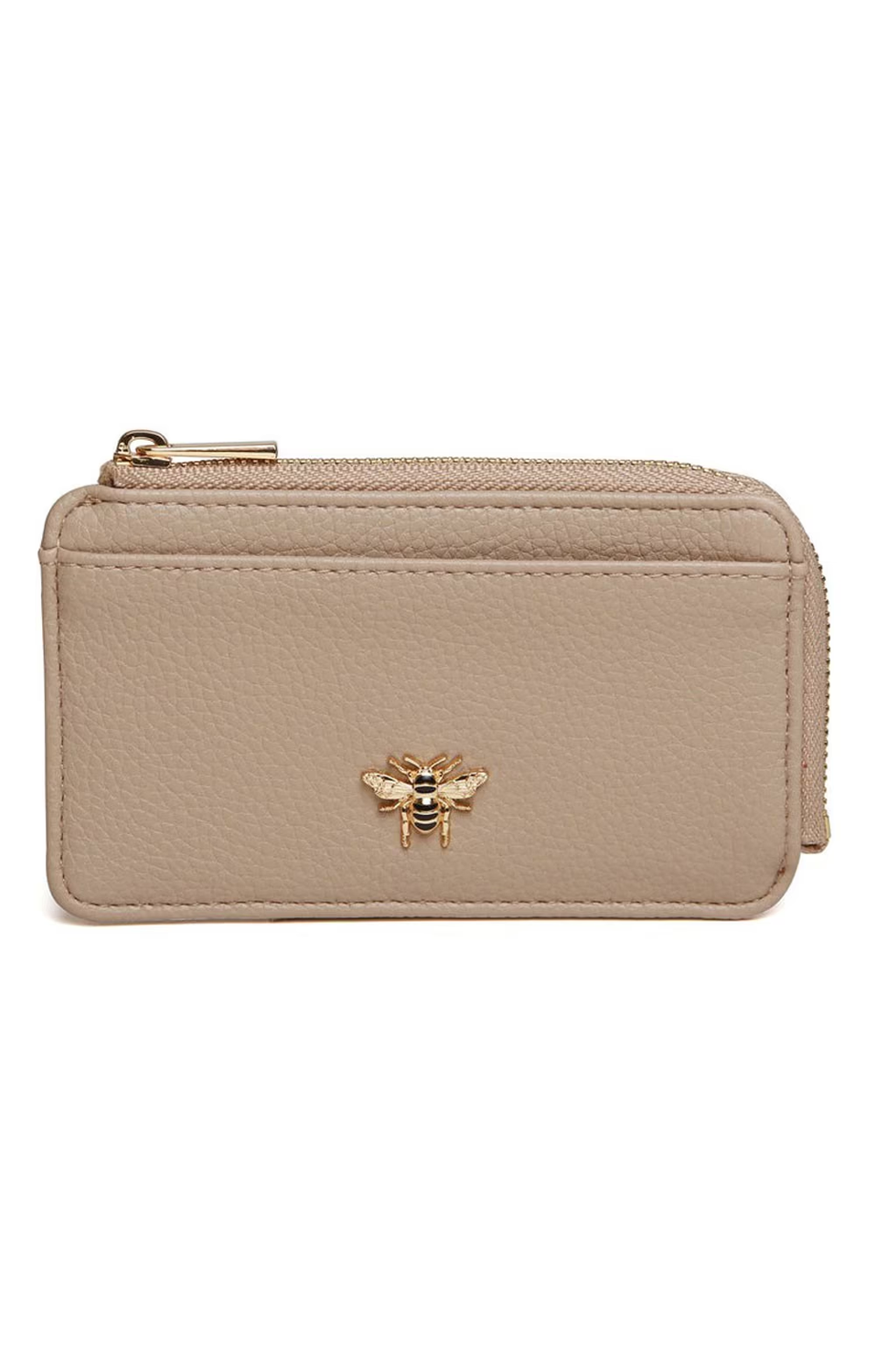 Alice Wheeler Bee Coin Purse - Stone