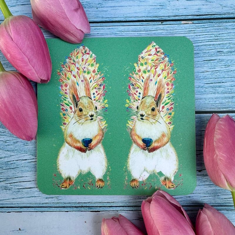 Squirrels Coaster