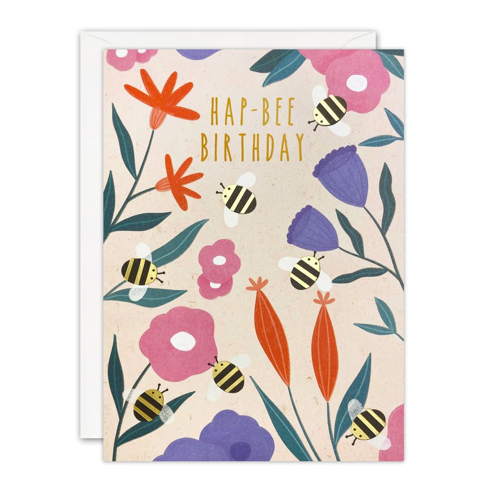 Sunbeams Hap-Bee Birthday Card