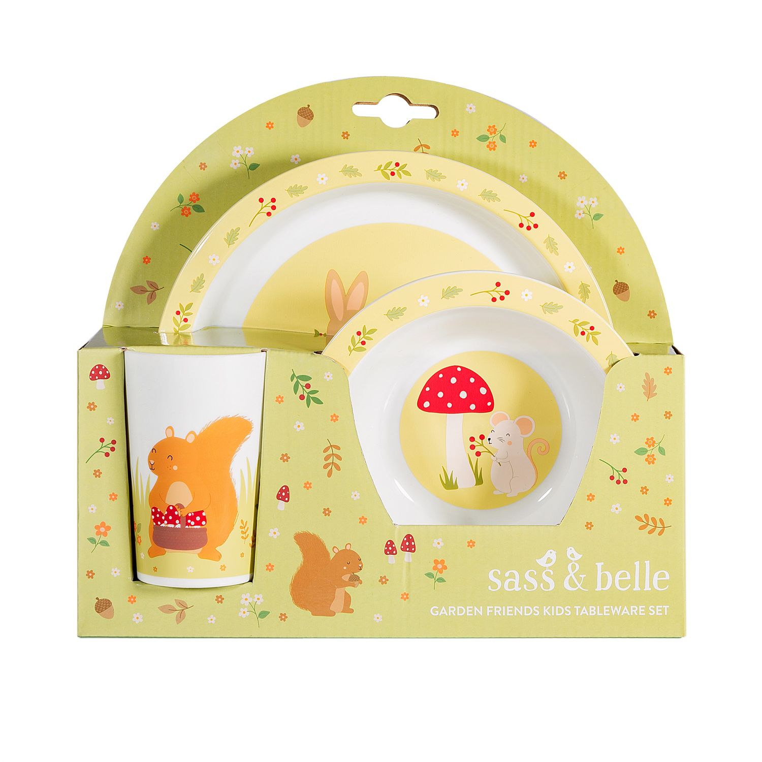 Garden Friends Kid&#39;s Tableware Set