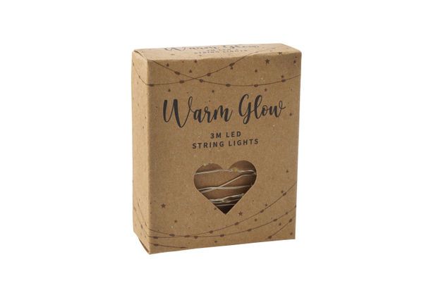Warm Glow 3m LED String Lights