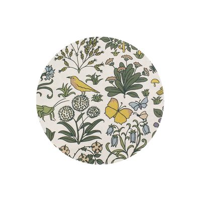 ACS Voysey Botanical Garden Set Of 2 Ceramic Coasters