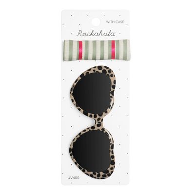 Rockahula Leopard Heart Kids&#39; Sunglasses