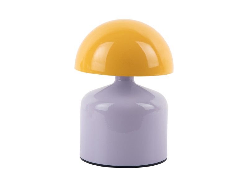 Leitmotiv Funky Impetu LED Table Lamp - Soft Purple &amp; Bright Yellow