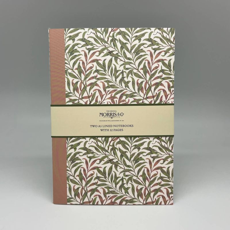 William Morris Set Of 2 A5 Notebooks